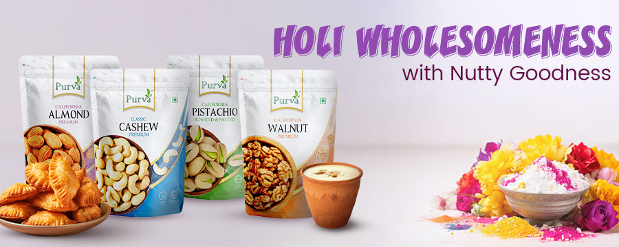 Holi Wholesomeness with Nutty Goodness