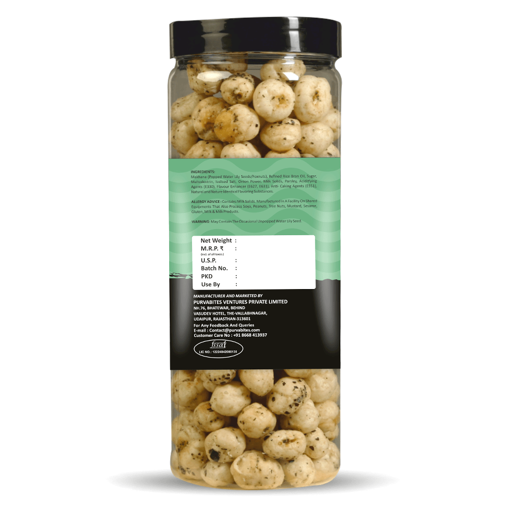 CREAM AND ONION ROASTED MAKHANA