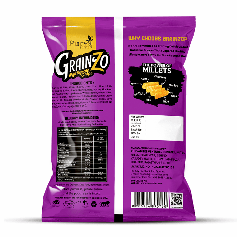 Grainzo Mexican Salsa Multigrain Chips