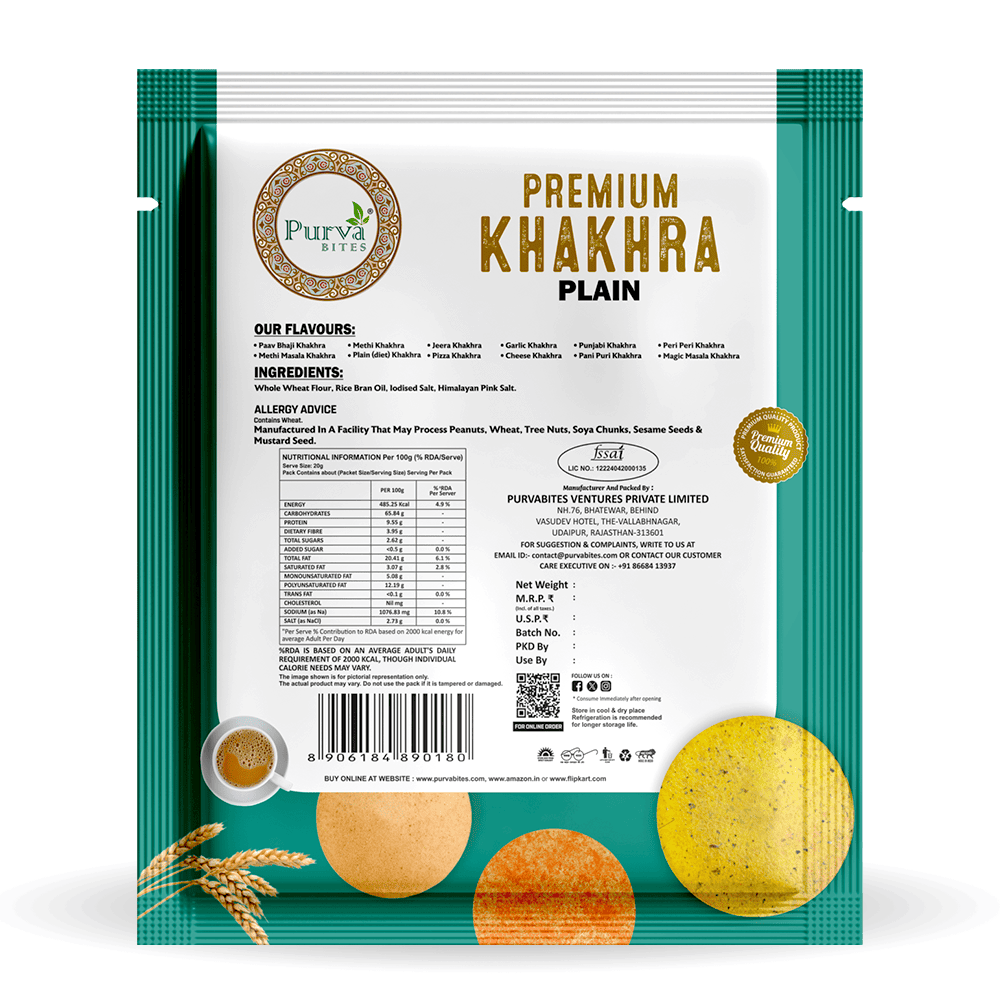 PLAIN DIET KHAKHRA