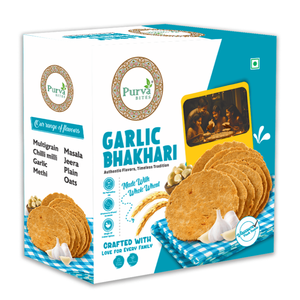 ROASTED GARLIC BHAKHRI