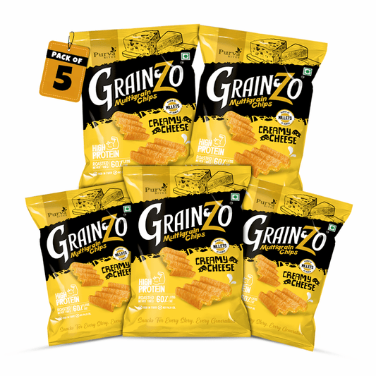 Grainzo Creamy Cheese Multigrain Chips