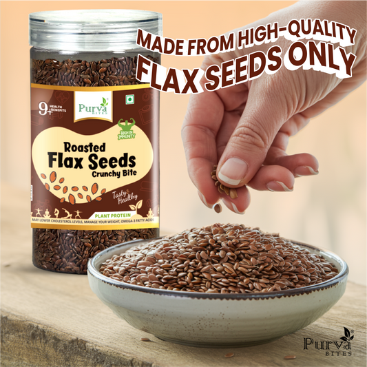ROASTED FLAX SEEDS