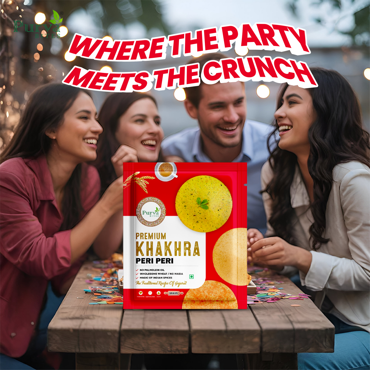 PERI PERI KHAKHRA