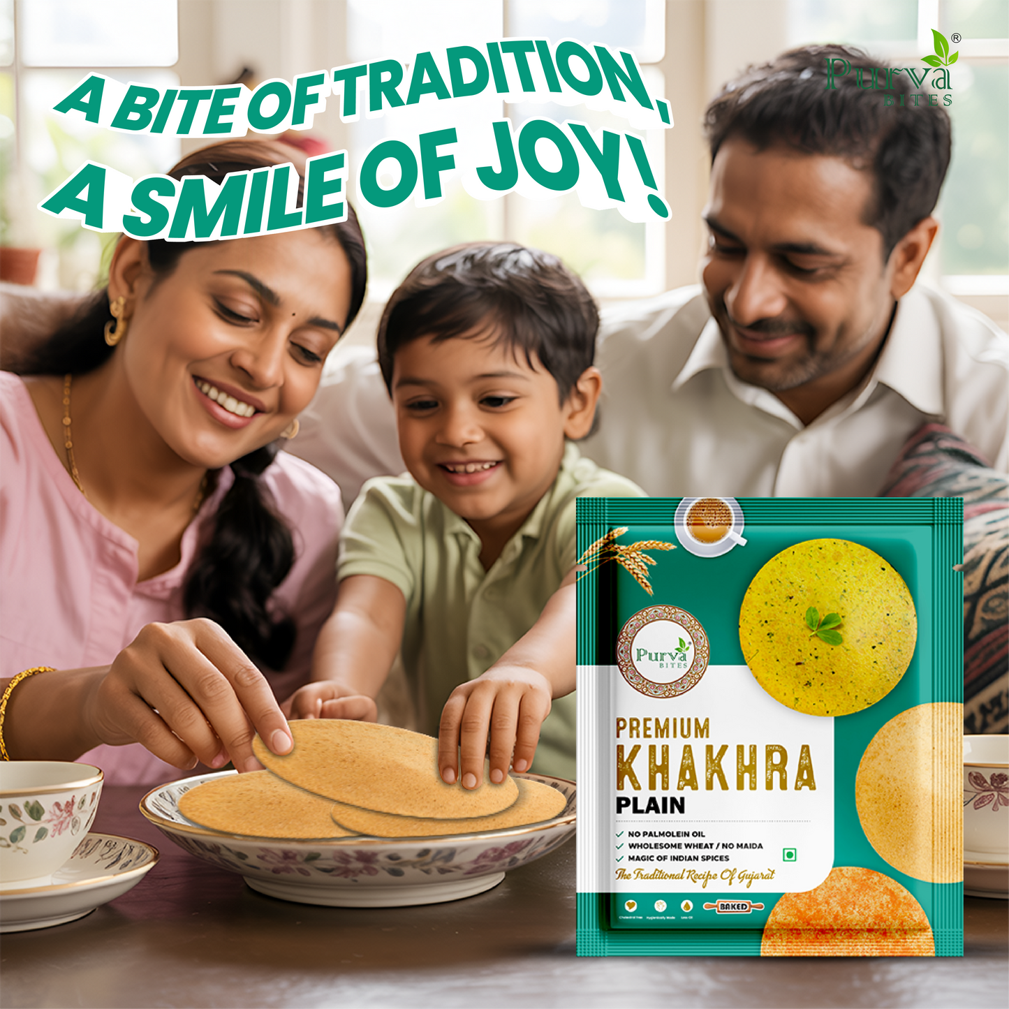 PLAIN DIET KHAKHRA