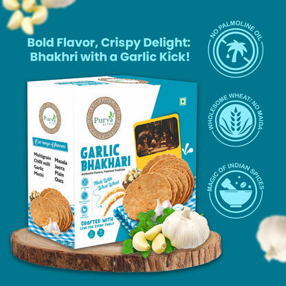 ROASTED GARLIC BHAKHRI