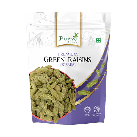 PREMIUM GREEN RAISINS (KISHMISH)