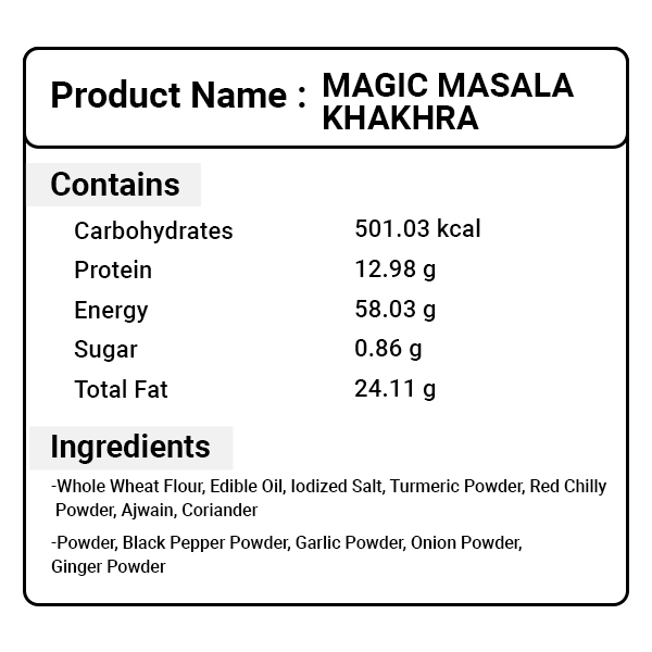 Magic Masala Khakhra