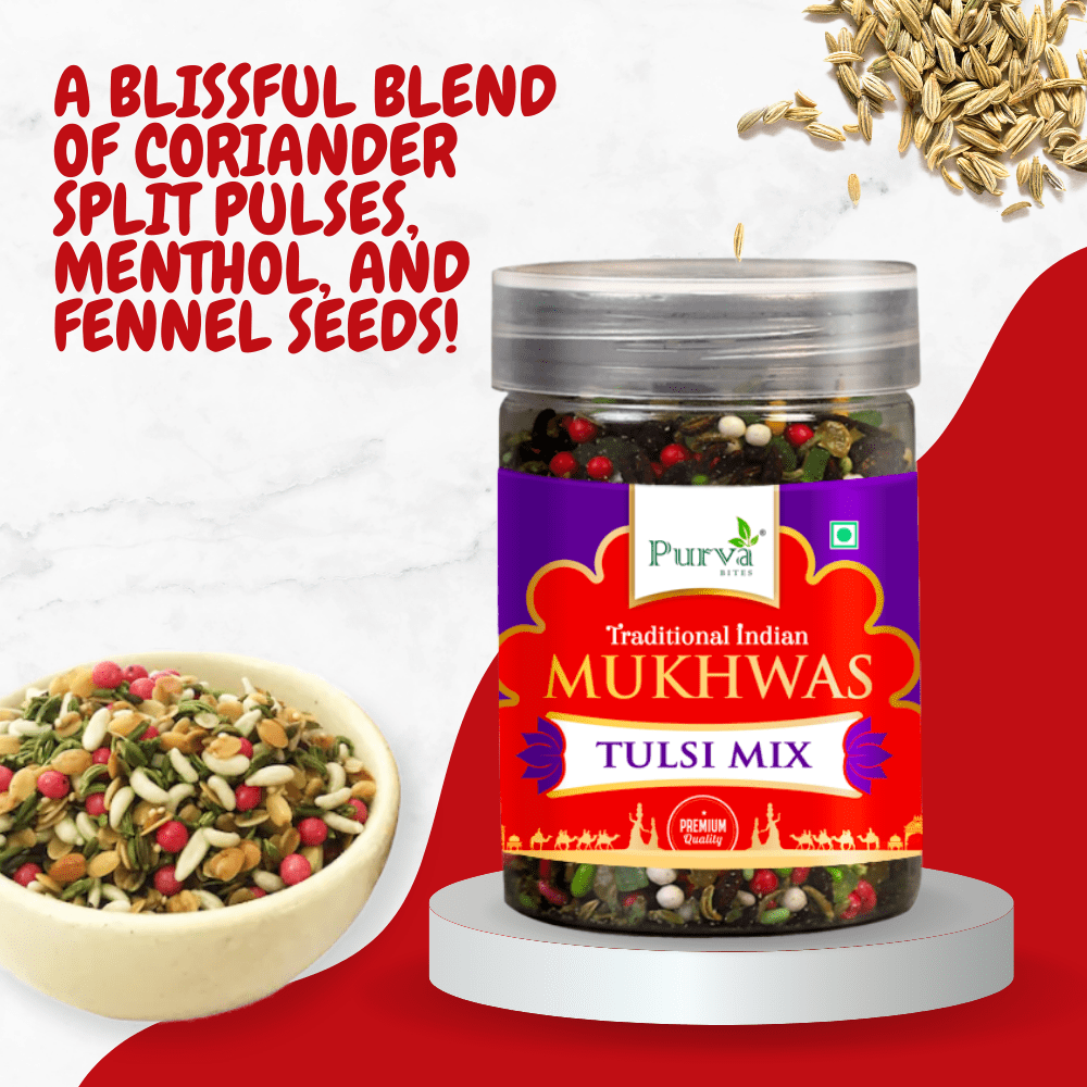 TULSI MIX MOUTH FRESHNER (MUKHWAS)