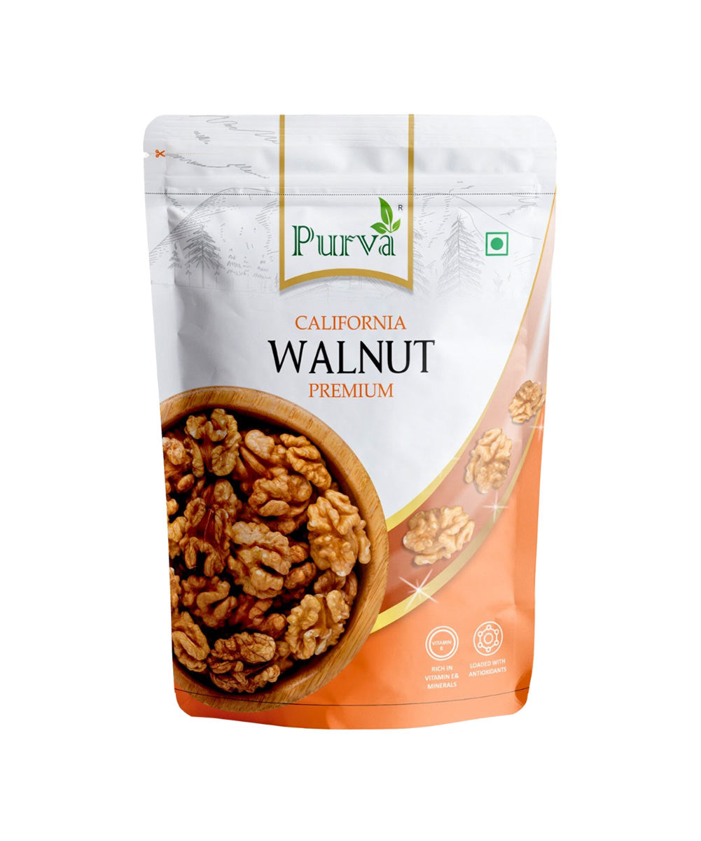 Buy California Walnut (Akhrot) Online - 200g - Purva Bites