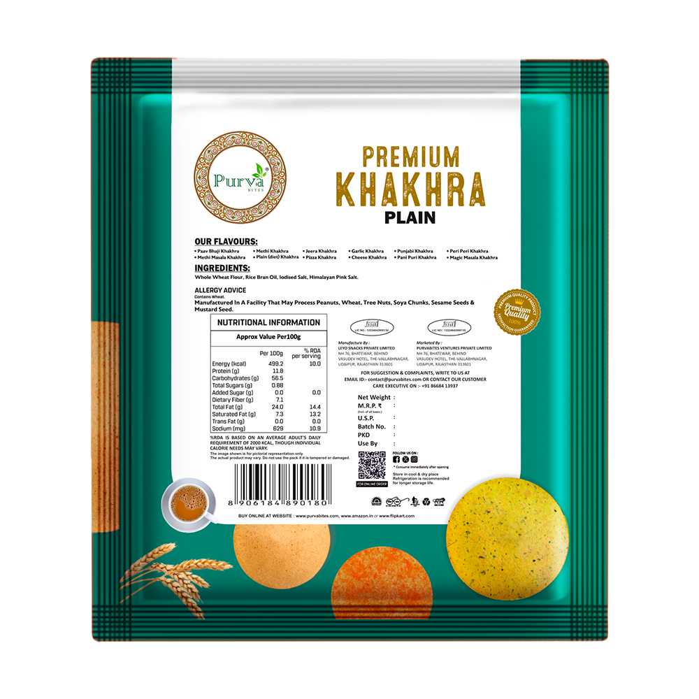 PLAIN DIET KHAKHRA