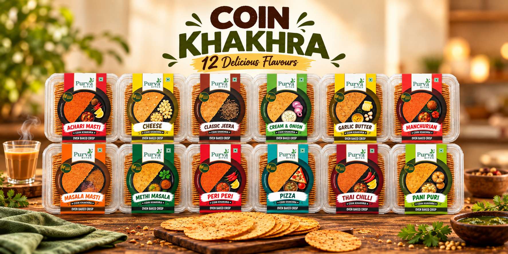 Roasted Coin Khakhra