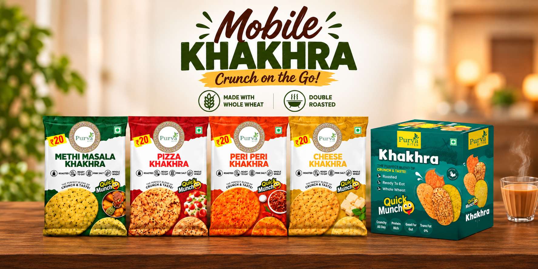 Roasted Mobile Khakhra