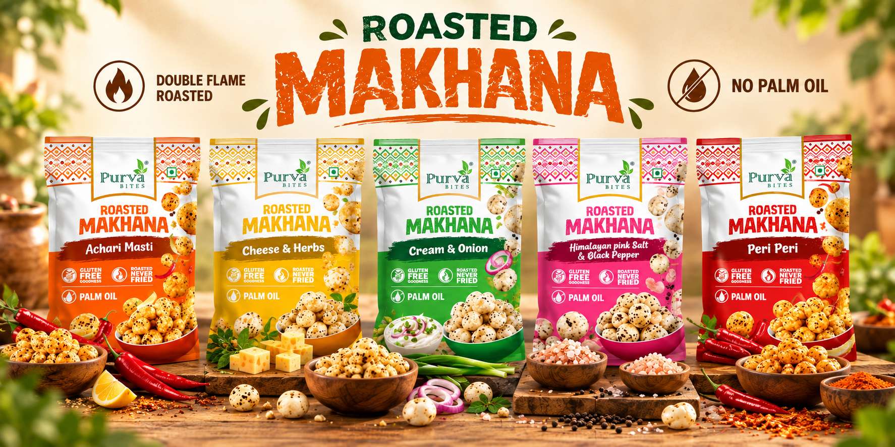 Roasted Makhana Pouch